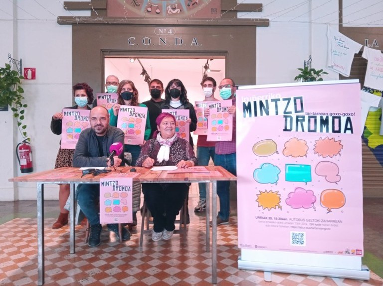Iruñerriko lehen mintzodromoa egingo dute bihar Iruñerriko lehen mintzodromoa egingo dute bihar