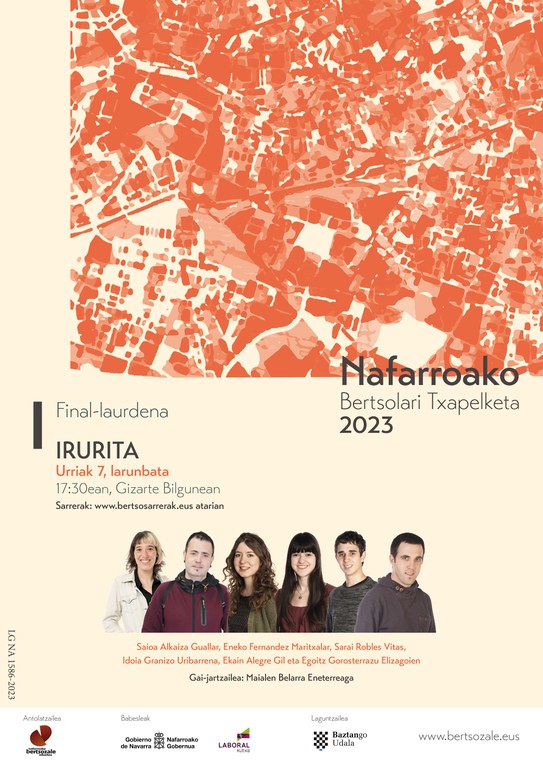 Iruritan hasiko da Nafarroako Bertsolari Txapelketa