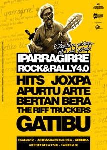 IV. Iparragirre Rock&Rallya ekainaren 12an Gernikan IV. Iparragirre Rock&Rallya ekainaren 12an Gernikan
