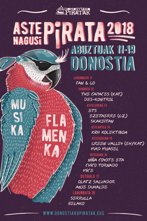 Izen handiak Aste Nagusi Piratan! Izen handiak Aste Nagusi Piratan!