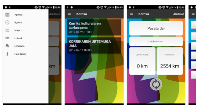 Jarraitu Korrika app bidez Jarraitu Korrika app bidez
