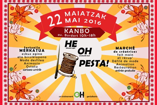 Jostun topaketa eta azoka maiatzaren 22an Kanbon Jostun topaketa eta azoka maiatzaren 22an Kanbon