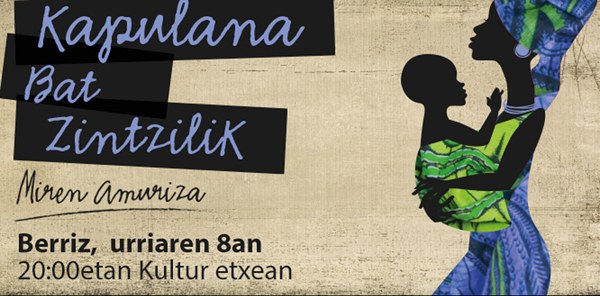 'Kapulana bat zintzilik' bertso ikuskizuna herriz herri udazkenean 'Kapulana bat zintzilik' bertso ikuskizuna herriz herri udazkenean