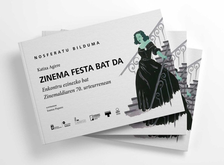 Katixa Agirrek 'Zinema festa bat da' liburua kaleratu du Katixa Agirrek 'Zinema festa bat da' liburua kaleratu du