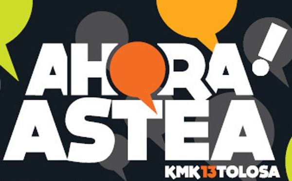 Kilometroak 2013ren aurrerapen gisa, Ahora! Astea egingo dute Tolosan Kilometroak 2013ren aurrerapen gisa, Ahora! Astea egingo dute Tolosan