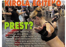 Kirola egiteko prest? Kirola egiteko prest?