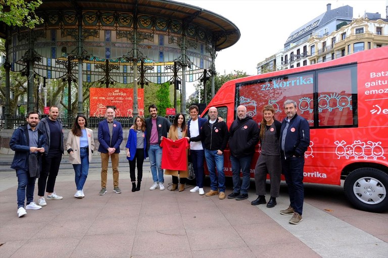 Korrikaren amaieran "Egunean Behin" zuzeneko partida presentziala egingo da