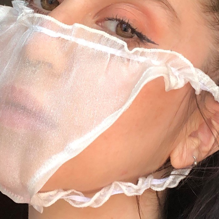 Kuleroekin egindako maskarillak abortu eskubidea aldarrikatzeko Kuleroekin egindako maskarillak abortu eskubidea aldarrikatzeko