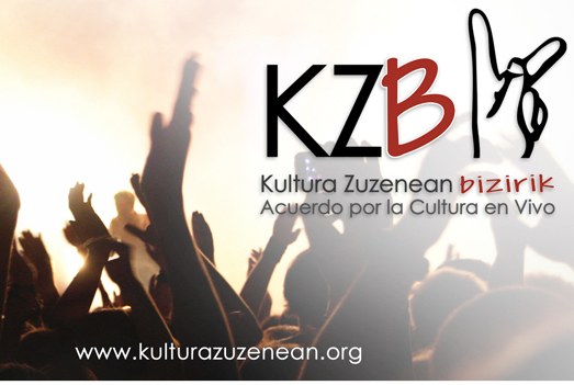 KZB plataforma sortu dute zuzeneko kultura biziaren alde KZB plataforma sortu dute zuzeneko kultura biziaren alde