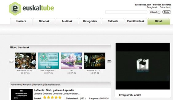 Laino guztien gainetik, Euskaltube bizirik! Laino guztien gainetik, Euskaltube bizirik!