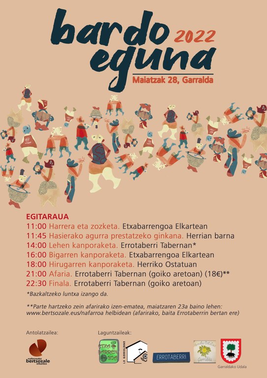 Larunbatean izango da Bardo Eguna, Garraldan Larunbatean izango da Bardo Eguna, Garraldan