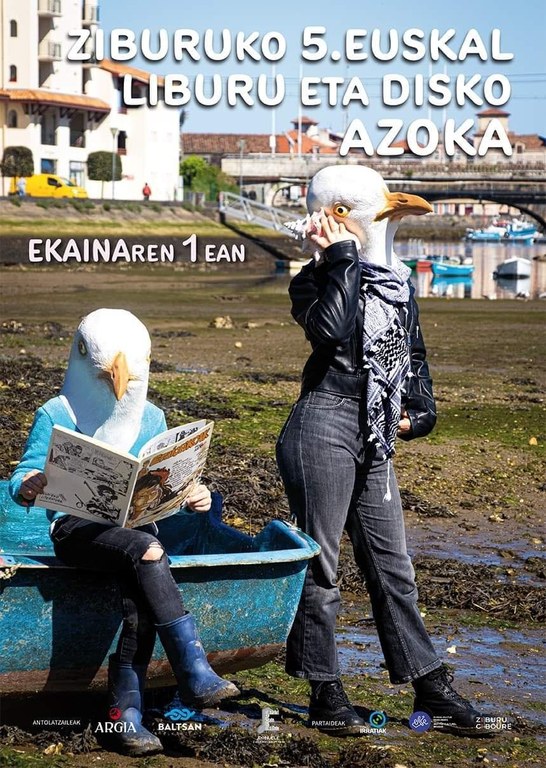 Larunbatean izango da Ziburuko 5. Euskal Liburu eta Disko Azoka