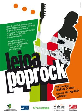 Leioako Pop-Rock lehiaketan aurkezteko garaia Leioako Pop-Rock lehiaketan aurkezteko garaia