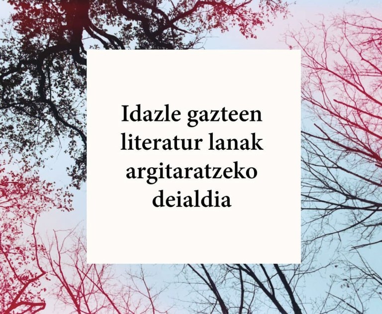 LIBEROAMERIKA: IDAZLE GAZTEEI DEIALDIA EUREN LANAK ARGITARATZEKO LIBEROAMERIKA: IDAZLE GAZTEEI DEIALDIA EUREN LANAK ARGITARATZEKO