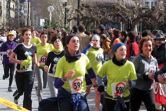 Lilatona, urrats gazte bila Lilatona, urrats gazte bila