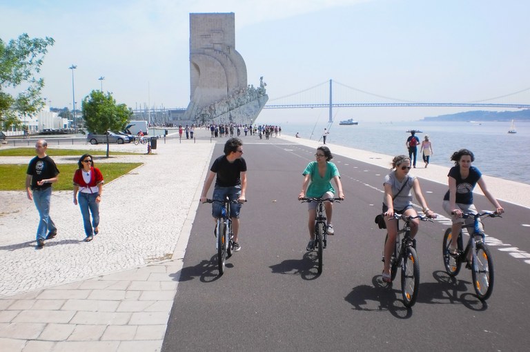 Lisboa bizikletaren hirian bilakatu da Lisboa bizikletaren hirian bilakatu da