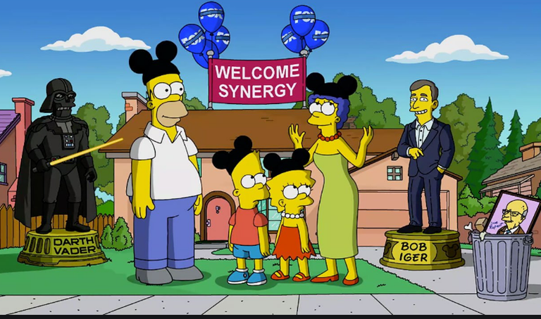 Liskarrak Disney+ plataforma eta 'The Simpsons' telesailaren artean Liskarrak Disney+ plataforma eta 'The Simpsons' telesailaren artean
