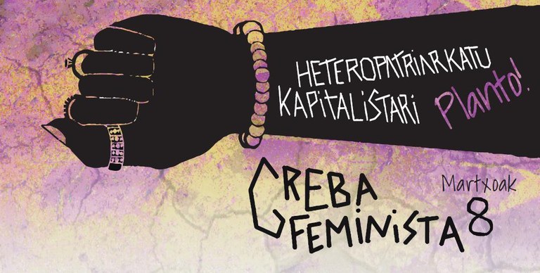 M8: Greba feministarekin bat egiteko pausoak M8: Greba feministarekin bat egiteko pausoak