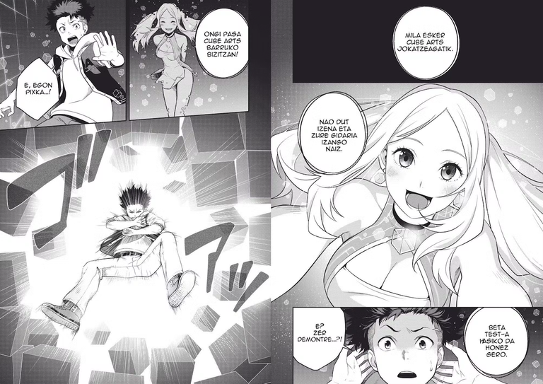Manga komikiak euskaraz ere bai Manga komikiak euskaraz ere bai