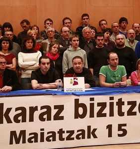 Manifestazioa egingo dute Iruñean, "euskaraz bizitzea ezinezkoa delako" Manifestazioa egingo dute Iruñean, "euskaraz bizitzea ezinezkoa delako"