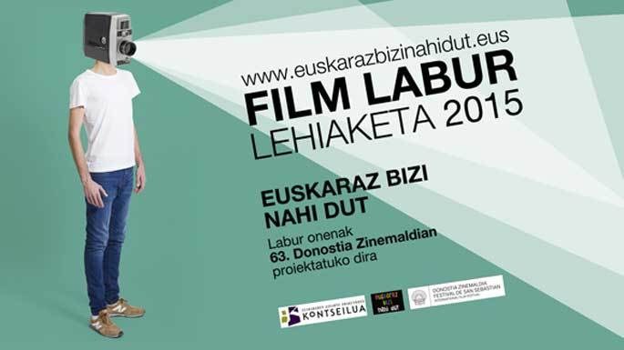 Martxan da 'Euskaraz bizi nahi dut' film labur lehiaketa Martxan da 'Euskaraz bizi nahi dut' film labur lehiaketa