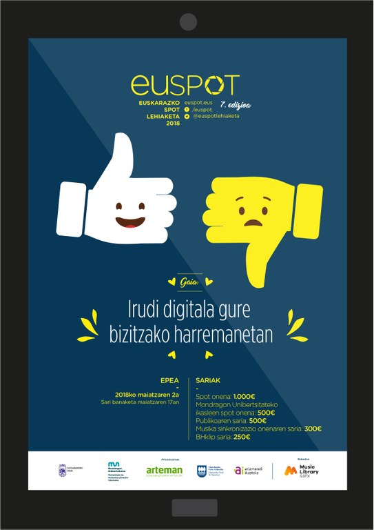 Martxan da Euspot; zure iragarkiak saria lortu dezake! Martxan da Euspot; zure iragarkiak saria lortu dezake!