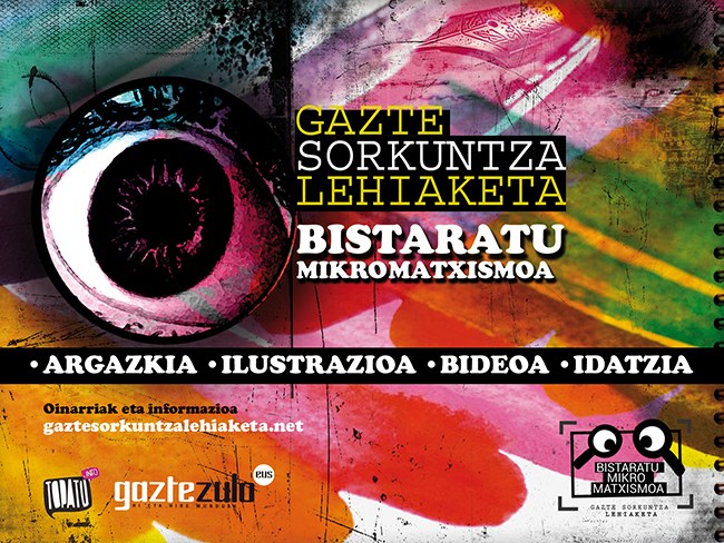 Martxan da Gazte Sorkuntza Lehiaketa Martxan da Gazte Sorkuntza Lehiaketa