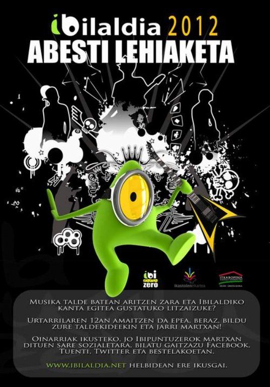Martxan da Ibilaldia 2012ko kanta aukeratzeko Abesti Lehiaketa Martxan da Ibilaldia 2012ko kanta aukeratzeko Abesti Lehiaketa