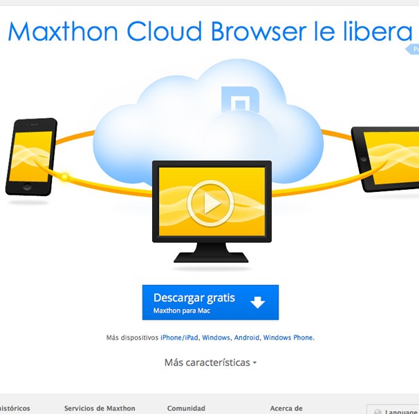 Maxthon web nabigatzailea Maxthon web nabigatzailea