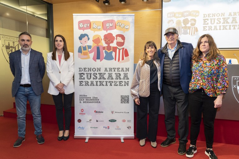 Mila bostehun pertsona elkartuko dira San Mamesen, euskararen erabilera sustatzeko Mila bostehun pertsona elkartuko dira San Mamesen, euskararen erabilera sustatzeko