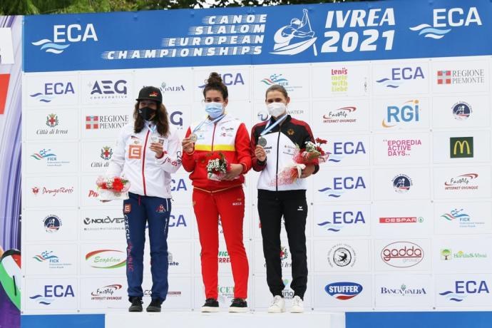 Miren Lazkano donostiarra Europako eslalom piraguismoko txapeldun Miren Lazkano donostiarra Europako eslalom piraguismoko txapeldun