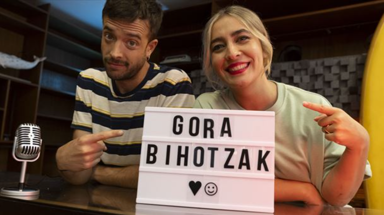 Miren Nogalesek eta Julen Telleriak 'Gora Bihotzak' udako saioa aurkeztuko dute gaurtik aurrera