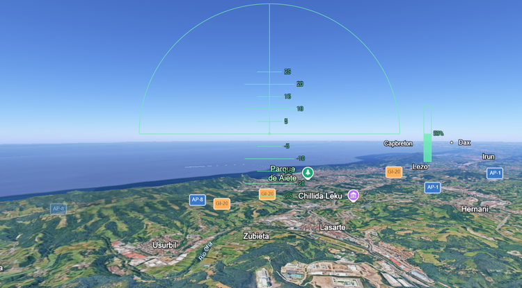 Munduko txokoen gainetik hegan egin dezakezu Google Earth-en bidez