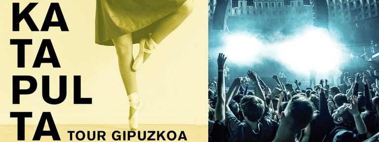 Musika edo arte eszenikoen proiektu bat duzu? Katapulta Tour Gipuzkoa! Musika edo arte eszenikoen proiektu bat duzu? Katapulta Tour Gipuzkoa!
