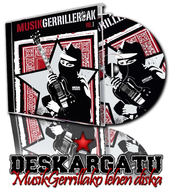 MusikGerrilla ekimenak lehenengo diskoa atera du MusikGerrilla ekimenak lehenengo diskoa atera du