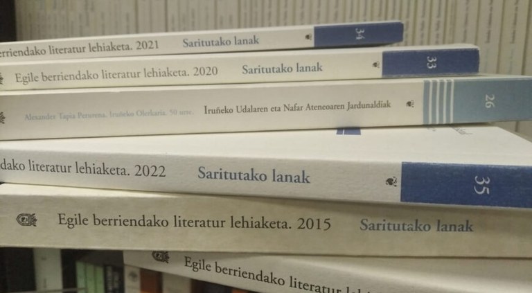 Nafarroako egile berrientzako euskarazko literatur lehiaketara lanak aurkezteko epea ireki da
