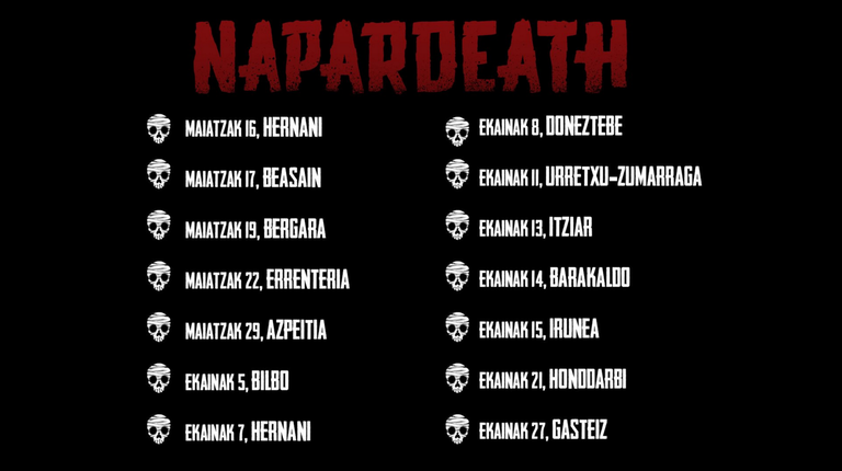 NAPARDEATH HERRIZ HERRI NAPARDEATH HERRIZ HERRI