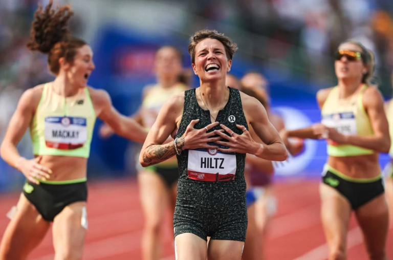 Nikki Hiltz, trans eta ez binario, korrikalaria Pariseko Olinpiadetarako sailkatu da Nikki Hiltz, trans eta ez binario, korrikalaria Pariseko Olinpiadetarako sailkatu da