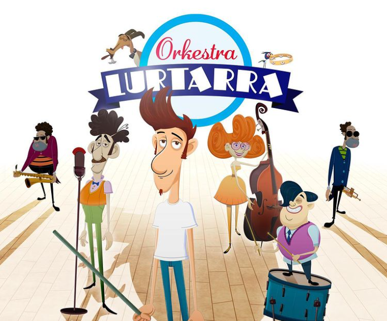 'Orkestra Lurtarra' animaziozko filma estreinatuko da gaur Hegoaldeko zinemetan