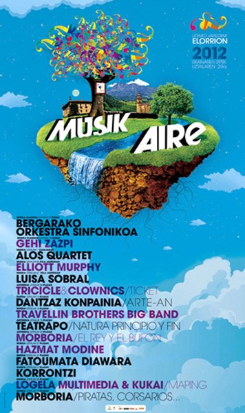 Ostiral honetan hasiko da Musik Aire jaialdia Ostiral honetan hasiko da Musik Aire jaialdia