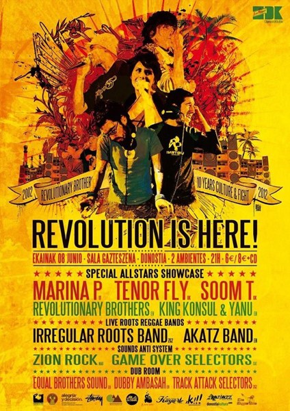 Ostiral honetan, reggae jaialdia berria Donostian Ostiral honetan, reggae jaialdia berria Donostian