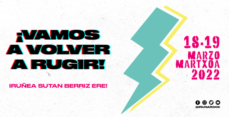 Ostiralean eta larunbatean izango da Iruña Rock jaialdia