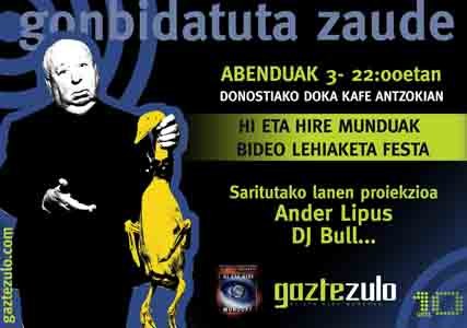 Ostiralean izango da GAZTEZULOren bideo lehiaketaren sari banaketa festa Ostiralean izango da GAZTEZULOren bideo lehiaketaren sari banaketa festa