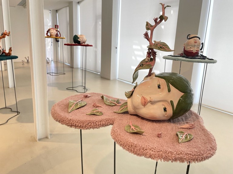 Paula Huarteren erakusketa inauguratuko dute gaur, Gasteizko Montehermoson