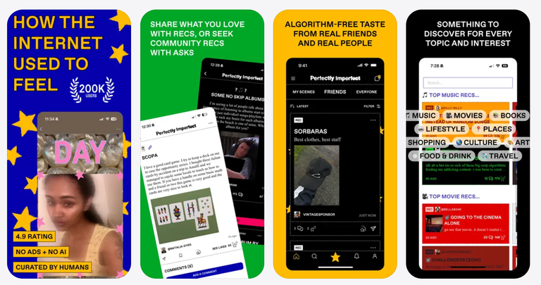 'Perfectly imperfect': algoritmoetatik askatu eta erritmo motelagoa nahi duen sare soziala