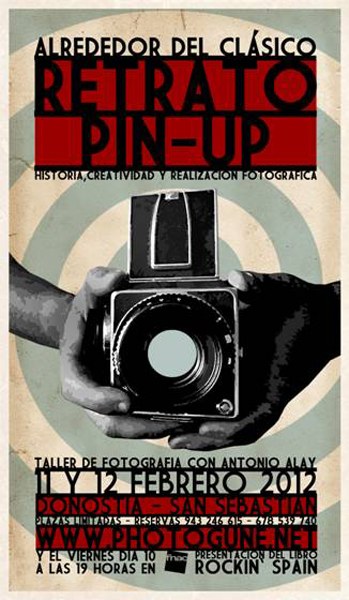 Pin-Up estetikari buruzko hitzaldia emango dute bihar Donostian Pin-Up estetikari buruzko hitzaldia emango dute bihar Donostian