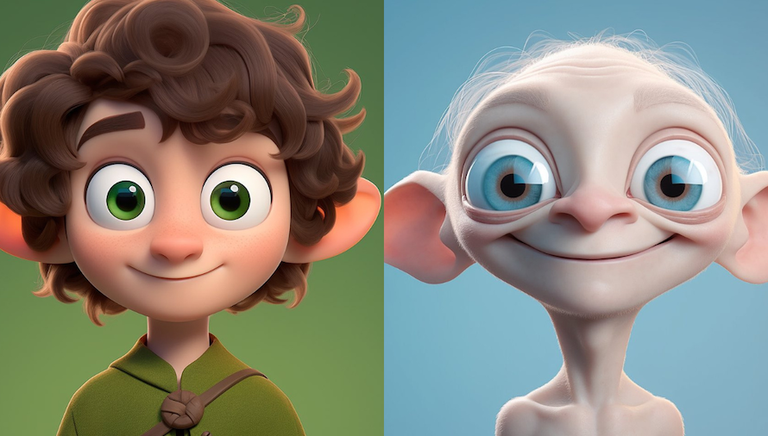 Pixar-ek egin balitu, honelakoak lirateke "Eraztunen Jauna" sagaren protagonistak Pixar-ek egin balitu, honelakoak lirateke "Eraztunen Jauna" sagaren protagonistak