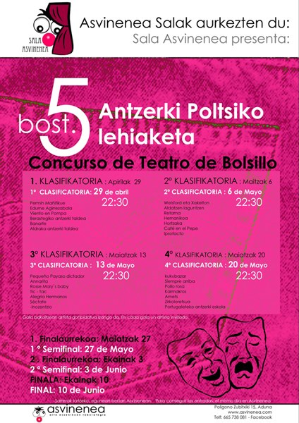 Poltsikoko antzerki lehiaketa Poltsikoko antzerki lehiaketa