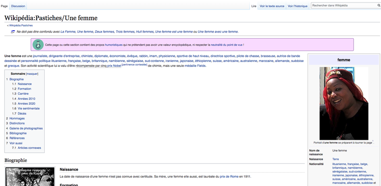 Prentsaren sexismoa salatzen duen Wikipediako orrialde arrakastatsua Prentsaren sexismoa salatzen duen Wikipediako orrialde arrakastatsua