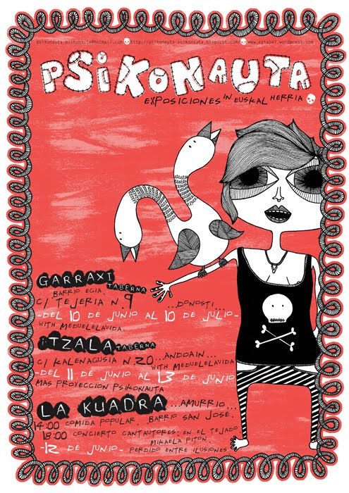Psikonauta artistaren bisita Psikonauta artistaren bisita